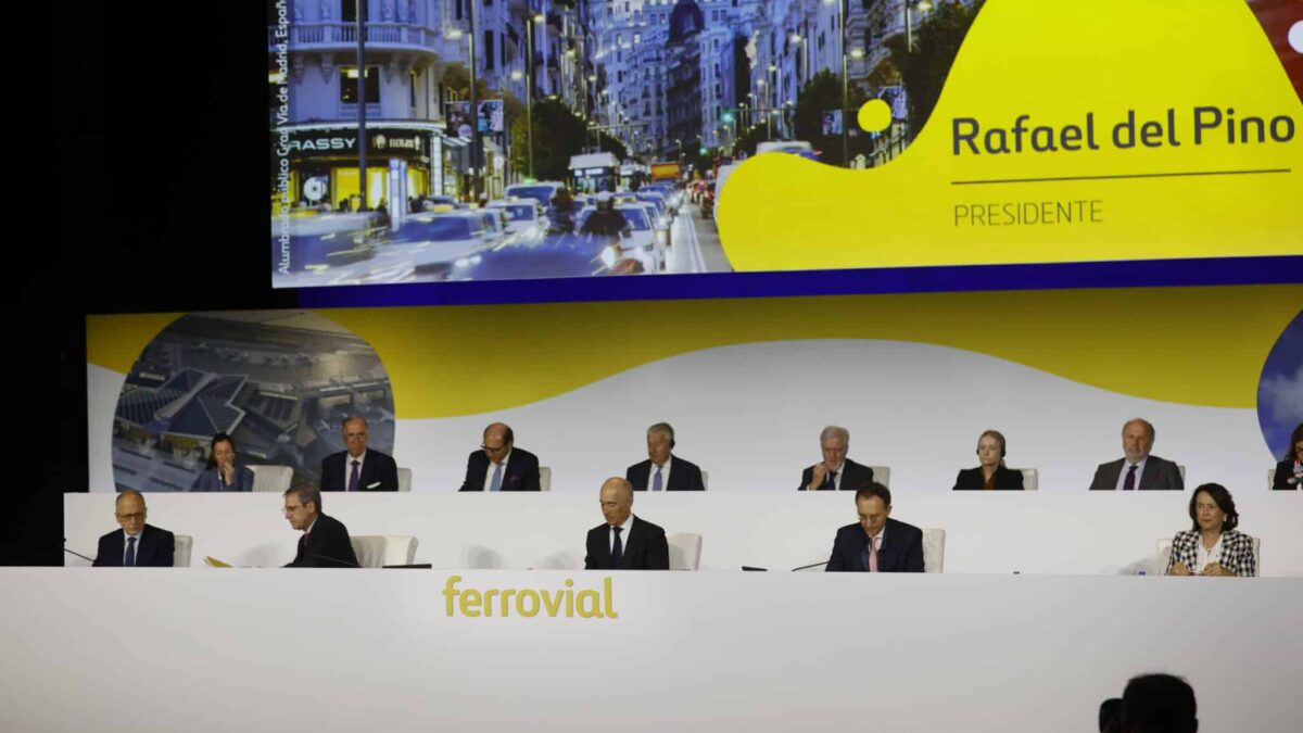 Imagen de la decisiva Junta general ordinaria de Ferrovial