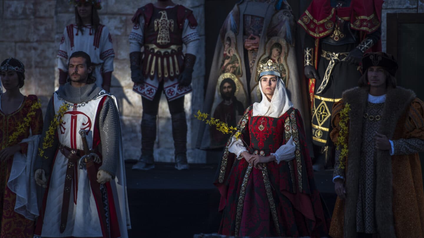 Presentación oficial de "El Misterio de Sorbaces", el nuevo espectáculo del parque temático sobre la historia de España "Puy du Fou", este miércoles en Toledo.