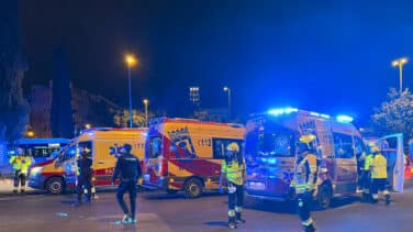 Dos muertos y diez heridos: arde un restaurante en Madrid al lado de un parque de bomberos