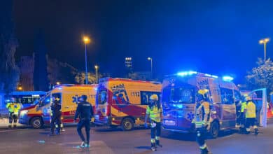 Dos muertos y diez heridos: arde un restaurante en Madrid al lado de un parque de bomberos