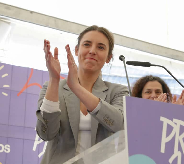 Irene Montero defiende una coalición con Sumar