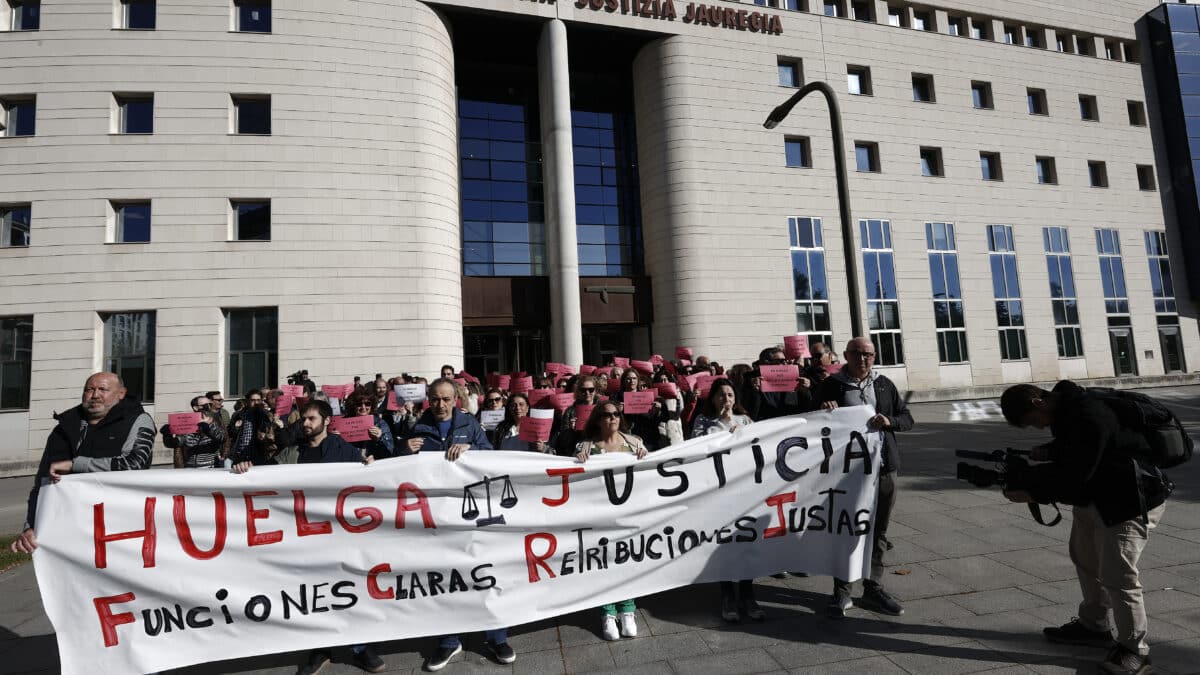 Huelga indefinida de los funcionarios de Justicia a partir del 22 de mayo