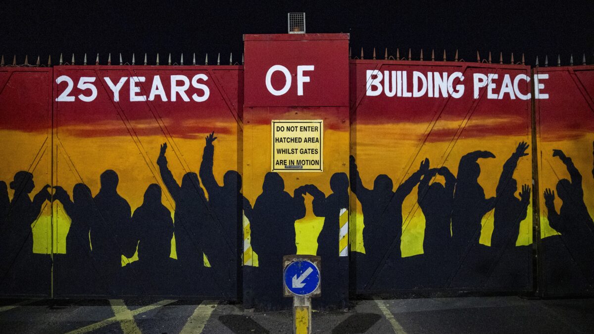 Conmemoración de los 25 años del Acuerdo de Belfast