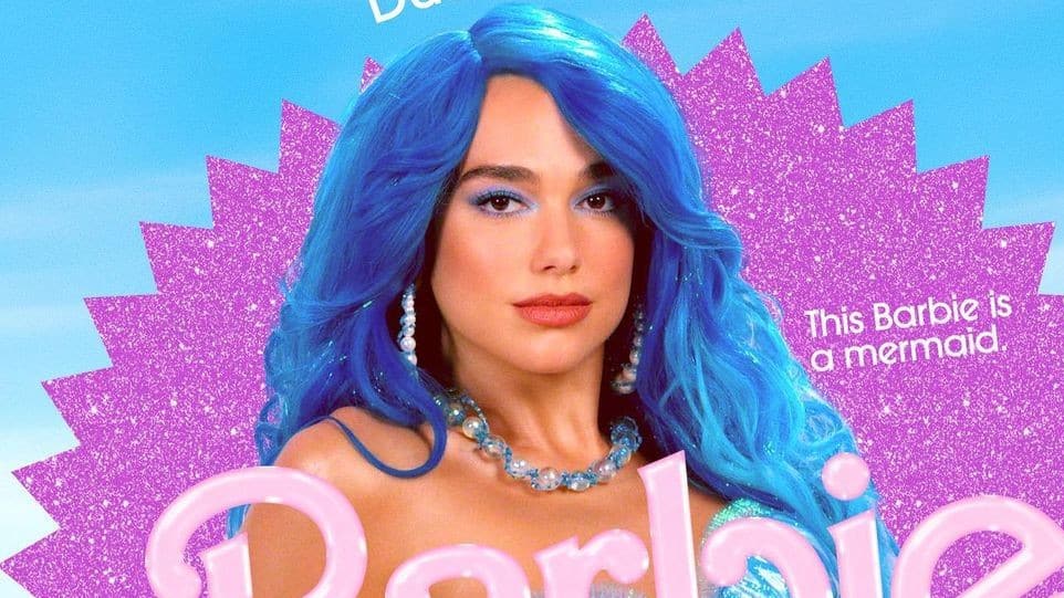 Dua Lipa, en una fotografía promocional de 'Barbie'