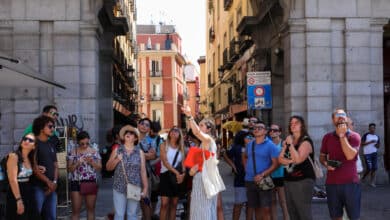 El gasto de los turistas extranjeros en Madrid crece un 50% más que en el resto de España