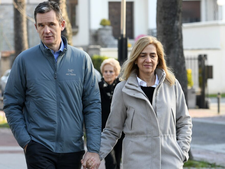 La infanta Cristina e Iñaki Urdangarin, en una imagen de archivo