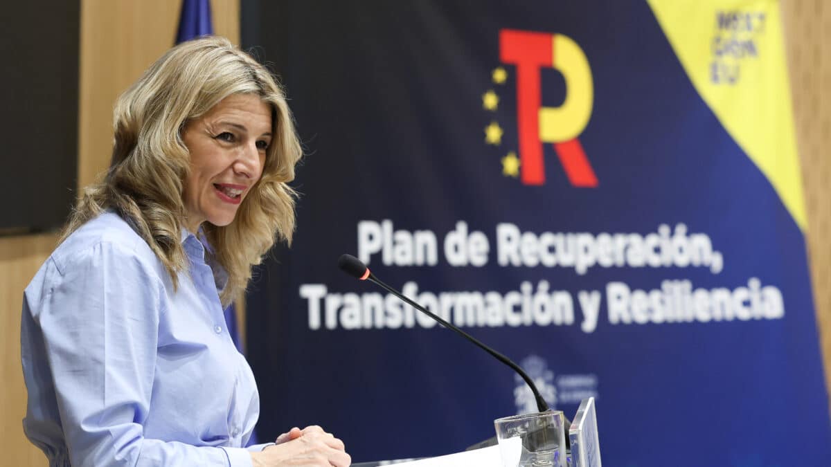La vicepresidenta segunda del Gobierno y ministra de Trabajo y Economía Social, Yolanda Díaz
