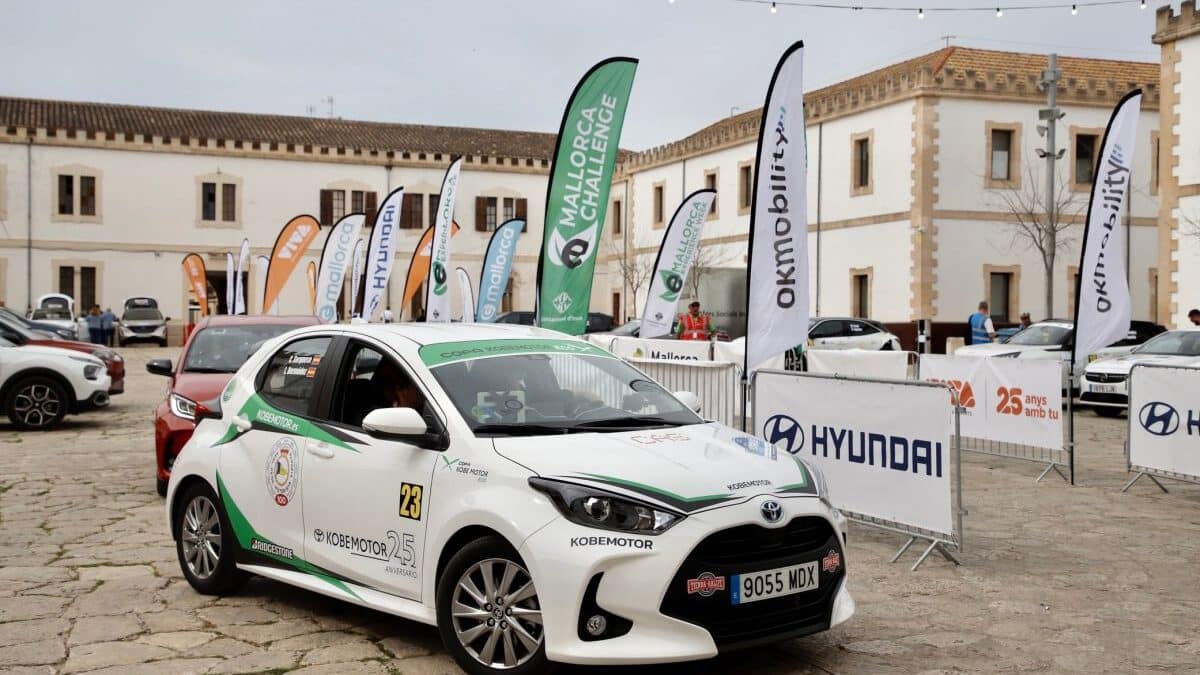 Participan más de 60 personas en la primera etapa del 'Eco Rallye Mallorca 2023'