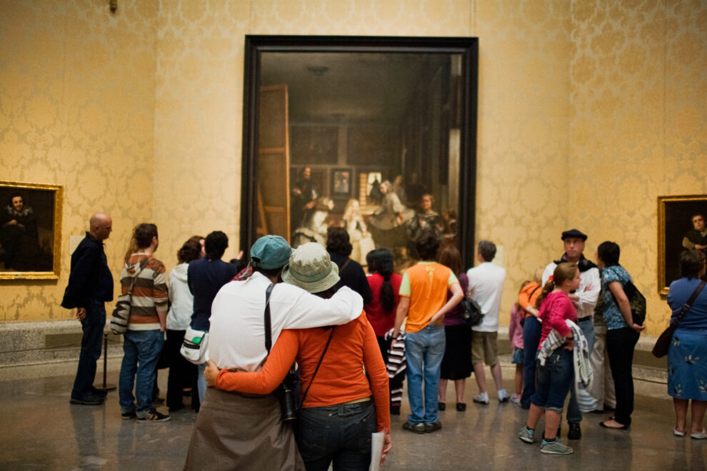 Sala de Velázquez, Las Meninas. Museo del Prado, Madrid.