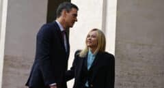 Sánchez y Meloni exhiben cercanía tras su primera reunión en Roma