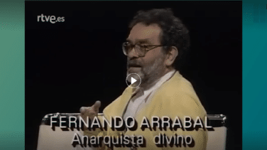 El histórico momento televisivo de Arrabal en el programa de Sánchez Dragó
