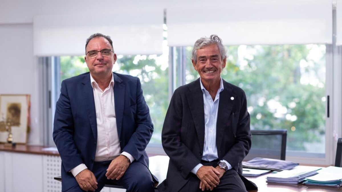 José María Pacheco, presidente de Konecta, y Jesús Vidal, CEO del grupo