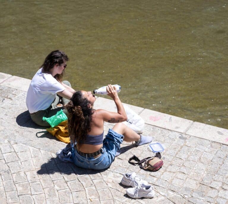 La estación de El Granado (Huelva) registró el lunes la temperatura más elevada, con 44,4 grados