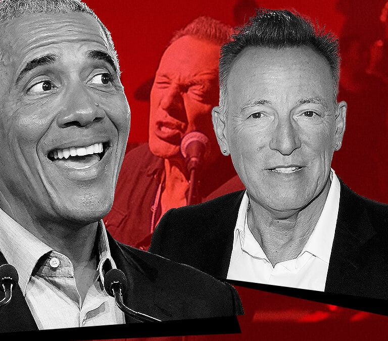 Obama y Springsteen: la amistad que empezó con el “Yes we can”