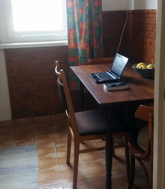 Habitación de Bellver en Budapest, donde escribió parte de su novela.