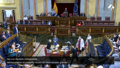 Se suspende la votación en el Congreso por el desmayo de una diputada de Podemos