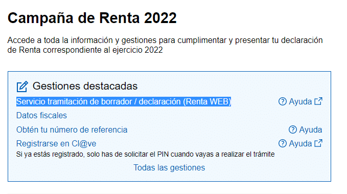 Cómo hacer la declaración de la renta 2022 por Internet