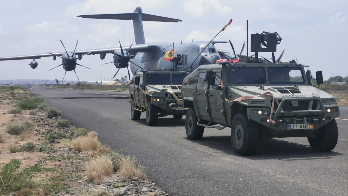 Más de una treintena de españoles y de otras 70 nacionalidades vuelan a Yibuti en una operación de Defensa y Exteriores