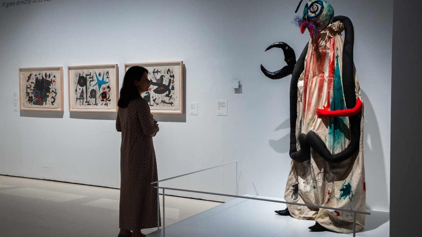 Exposición Dioses, magos y sabios en el CaixaForum de Madrid.