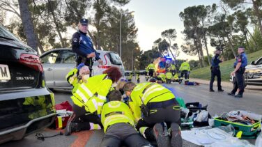 Un niño de 8 años en estado grave tras atropellarle una moto en Moncloa (Madrid)