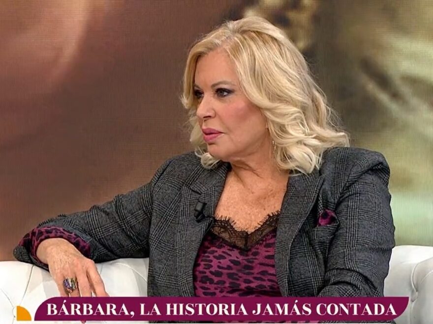Bárbara Rey en una de sus últimas entrevistas en Antena 3