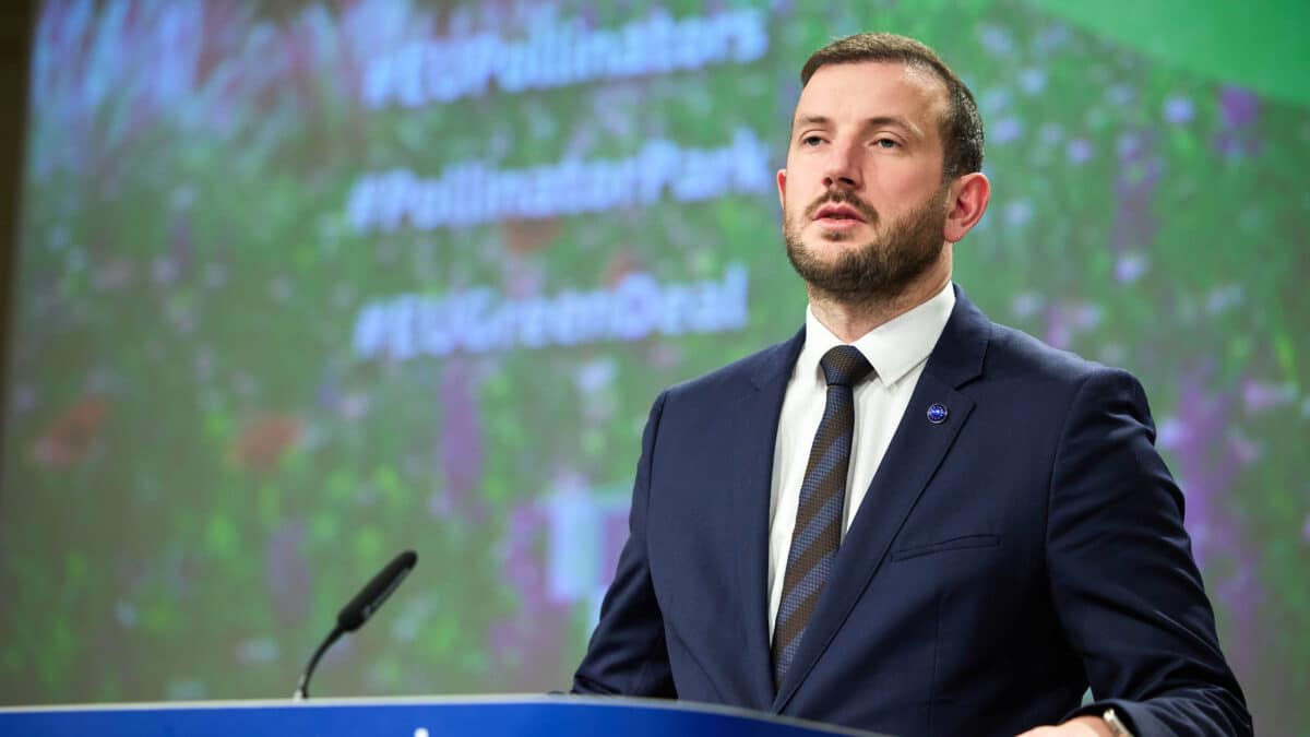 Virginijus Sinkevicius, comisario europeo de Medio Ambiente.