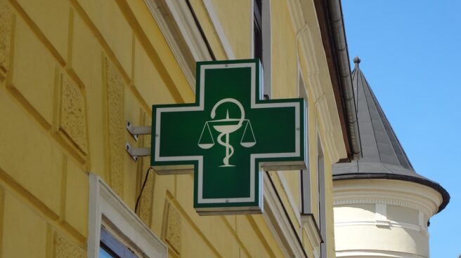 Logo de una farmacia.