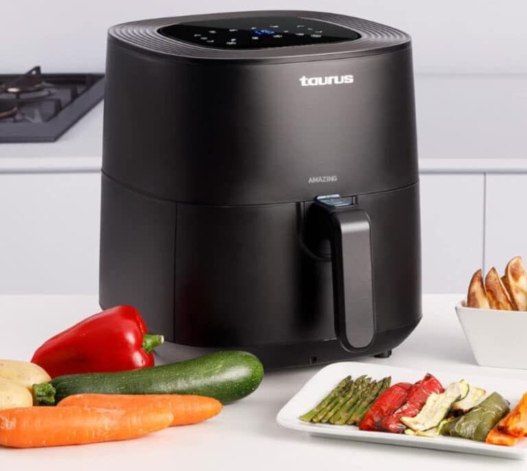 Disfruta de frituras saludables con esta freidora de aire Taurus rebajada en Amazon un 43%