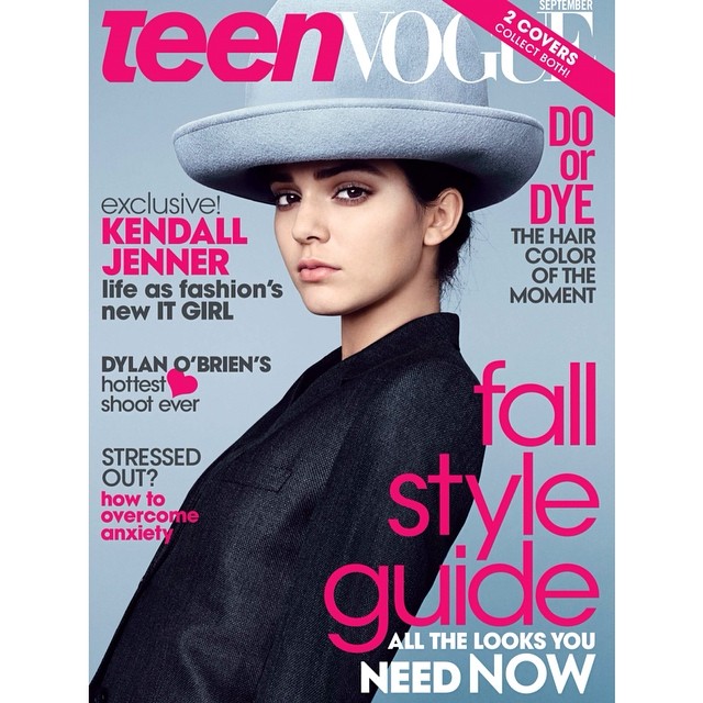 Kendall Jenner en una portada de 2014