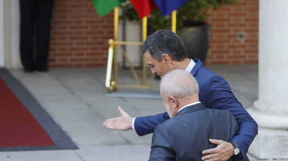 Sánchez recibe a Lula en Moncloa