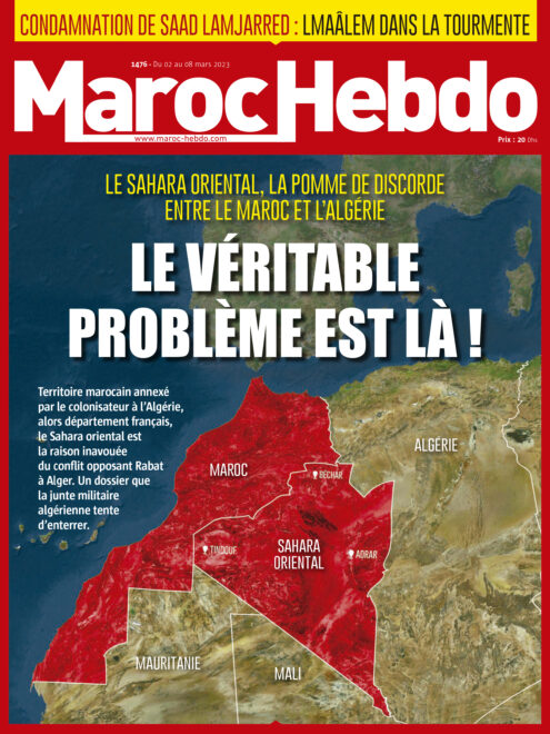 Portada del semanario Maroc Hebdo.