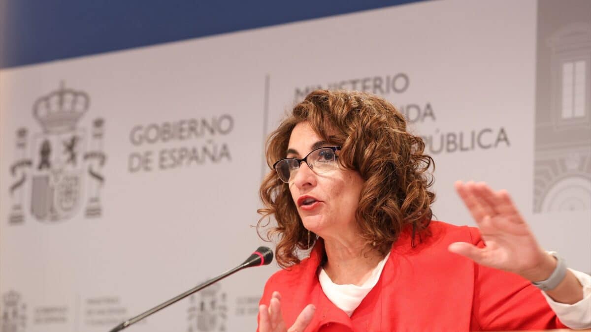 La ministra de Función Pública y Hacienda, María Jesús Montero.