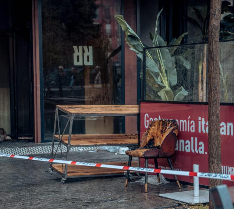Muere una de las personas heridas en el incendio del restaurante italiano de Madrid