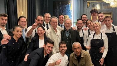 Obama, Springsteen y Spielberg cenan de madrugada en El Palace  de Barcelona