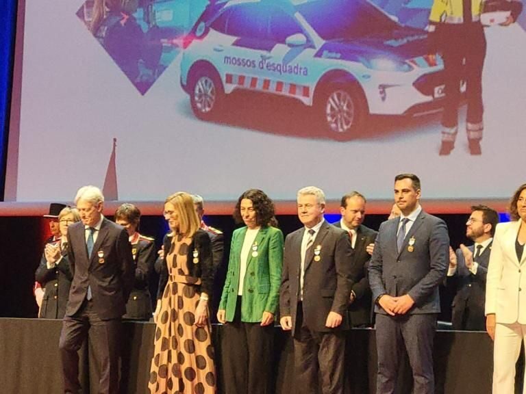 Medalla de bronce para el director de operaciones de PortAventura World  al mérito policial con distintivo azul
