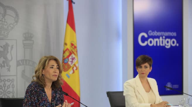 Consejo de Ministros La ministra de Transportes, Raquel Sánchez, en rueda de prensa posterior al Consejo de Ministros.