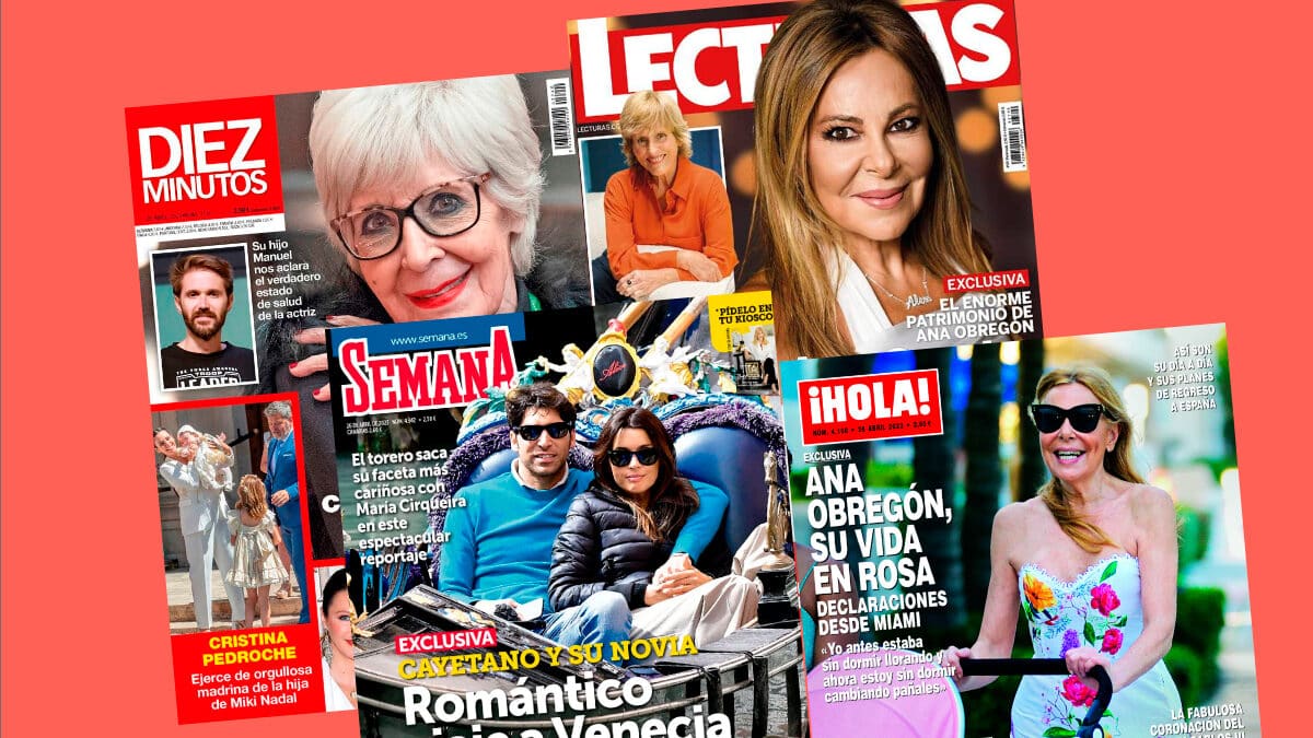 Las portadas de las revistas del corazón este 19 de abril de 2023