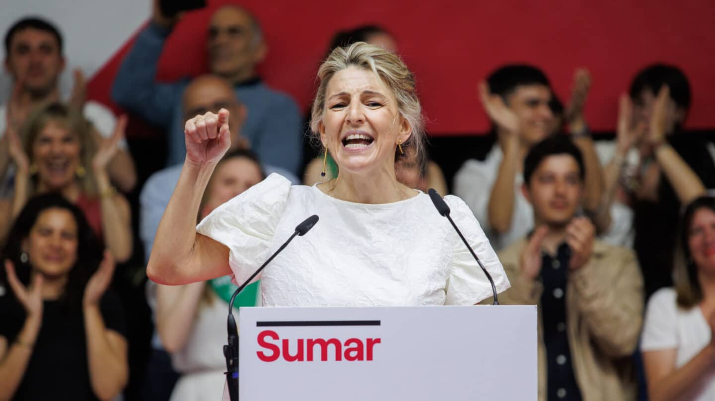 El reto de la tercera plaza: la clave para Yolanda Díaz que es un peligro para el PSOE