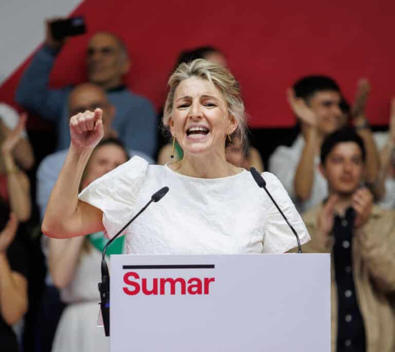 El reto de la tercera plaza: la clave para Yolanda Díaz que es un peligro para el PSOE