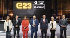 Trias se enreda con la huida de empresas del procés en un debate que centra a Collboni