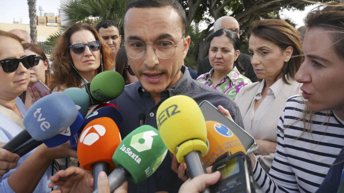 El ex consejero de Distritos, Juventud y Participación Ciudadana y candidato número 3 de Coalición por Melilla (CPM), Mohamed Ahmed Al-Lal.