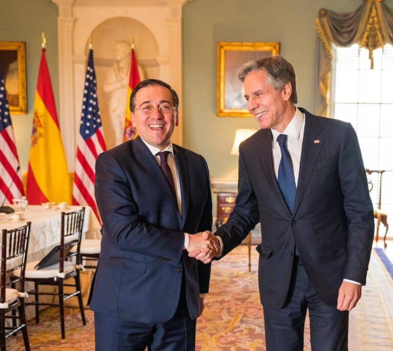 Albares y Blinken, en sintonía: "España y EEUU somos grandes amigos y aliados"