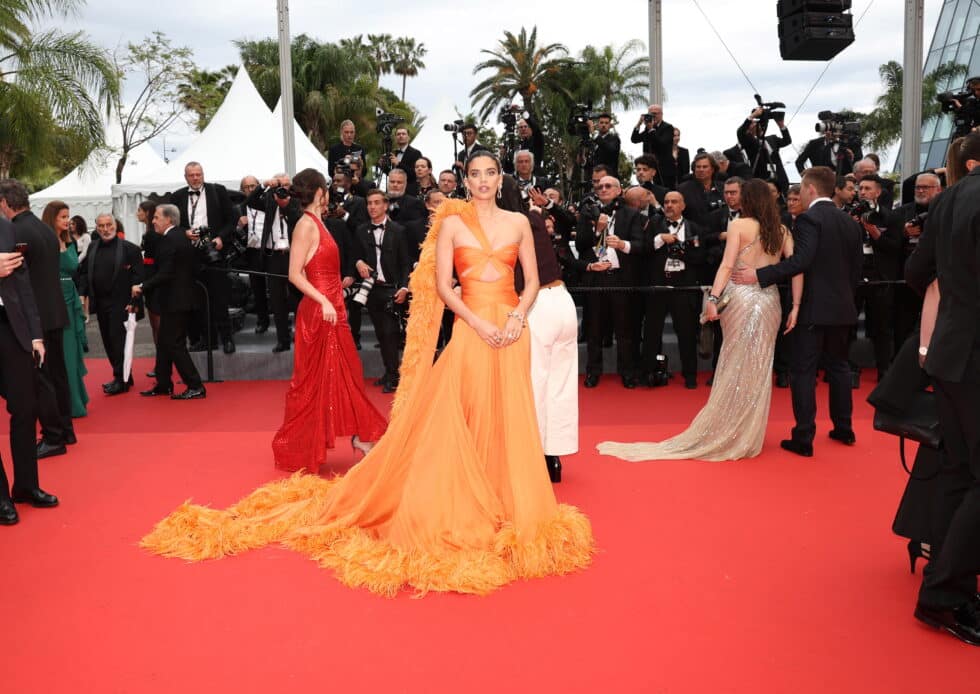 Sara Sampaio, en la segunda jornada del festival de Cannes