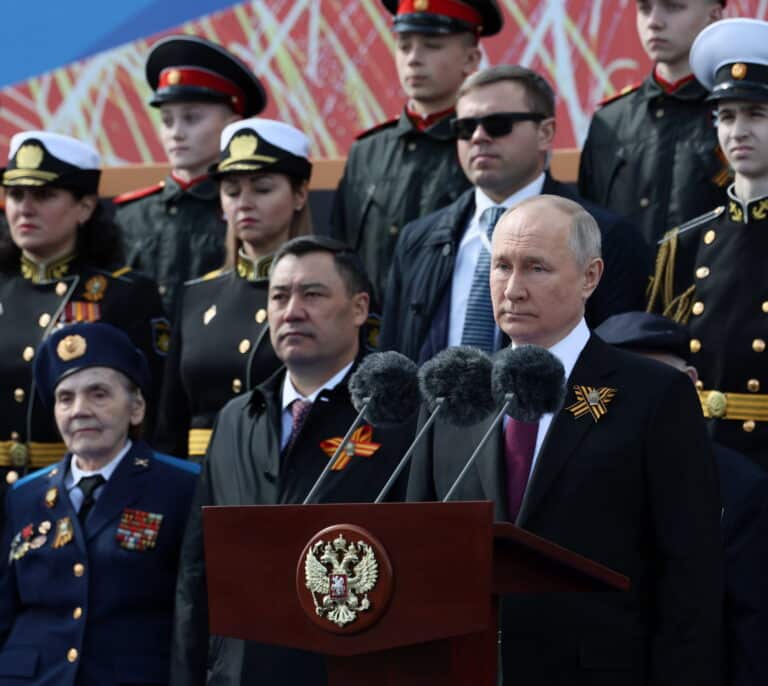 Putin, en el Día de la Victoria: "Hay una nueva guerra contra nuestra patria"
