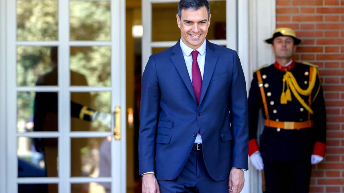 El presidente del gobierno, Pedro Sánchez