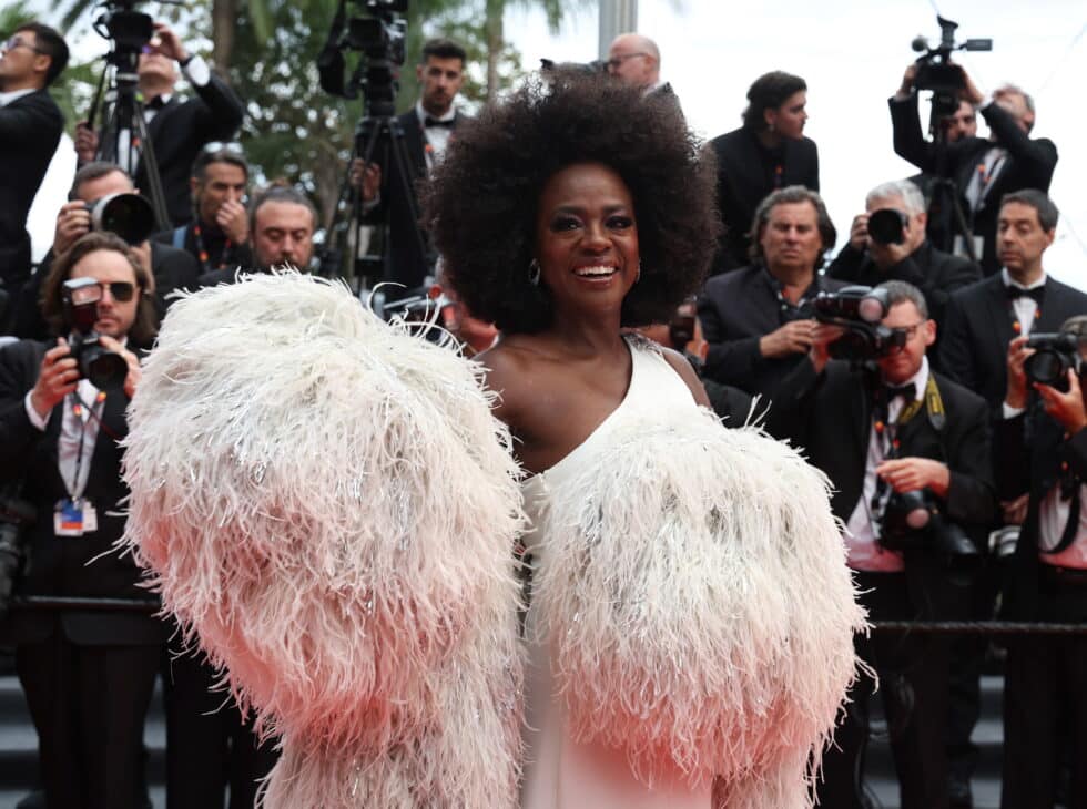 La actriz Viola Davis, antes de el visionado de 'Monster'