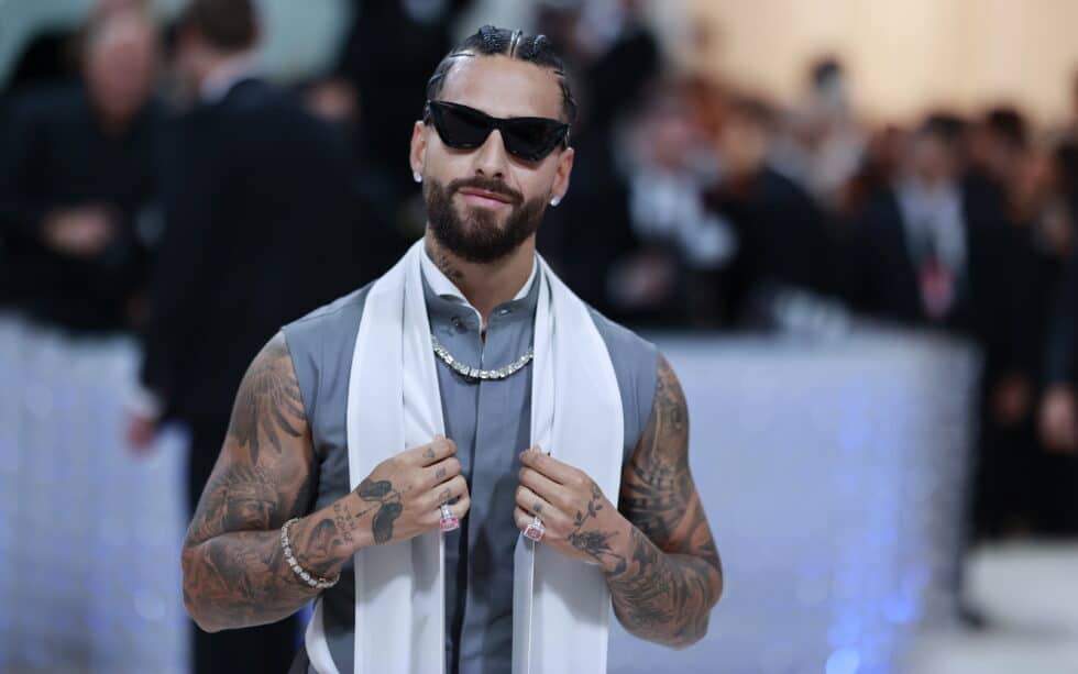 Maluma llega a la alfombra para la Met Gala 2023