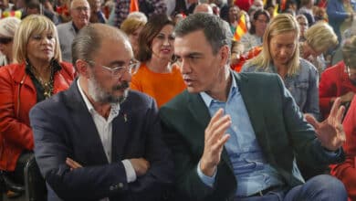 Lambán equilibra ante Sánchez: "No hay que tener relación" con Bildu, "pero es abyecto el uso que el PP hace de ETA"