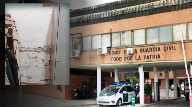 Cuartel de la Guardia Civil en Ávila. Un guardia civil de Ávila llevó a Madrid un dossier de obras para el constructor del 'caso Cuarteles'