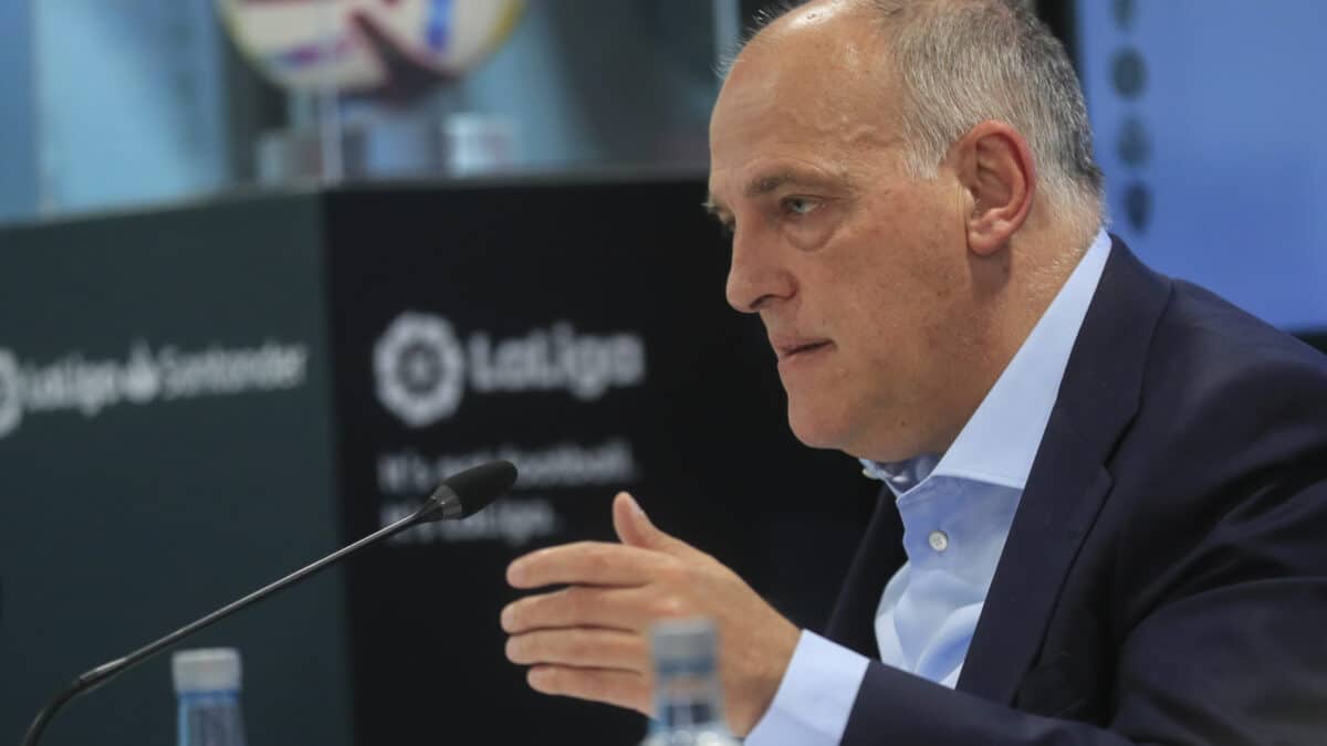 Javier Tebas, presidente de LaLiga